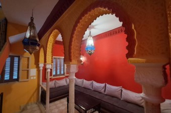 Panoramic view of the bay: An authentic experience in the medina of Tangier