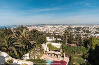 Private titled residence on the Grand Montagne with panoramic views over Tangier and the bay
